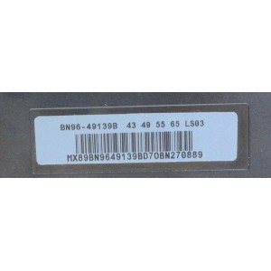 ONE CONNECT MODEL SOC1001R PARA TV SAMSUNG (( NUEVO )) / NUMERO DE PARTE BN96-49139B / BN44-00933A / CNL1BN4400933ASK28L9KF766 / MX89BN9649139BD70BMCB0237 / SOC1001R / MODELO QN43LS03RAF / QN49LS03RAF / QN55LS03RAF / QN65LS03RAF	